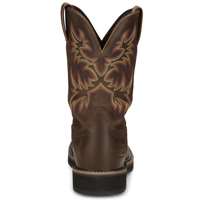 Justin Driller 11" Waterproof Boots (SE4689 / Coffee Brown)