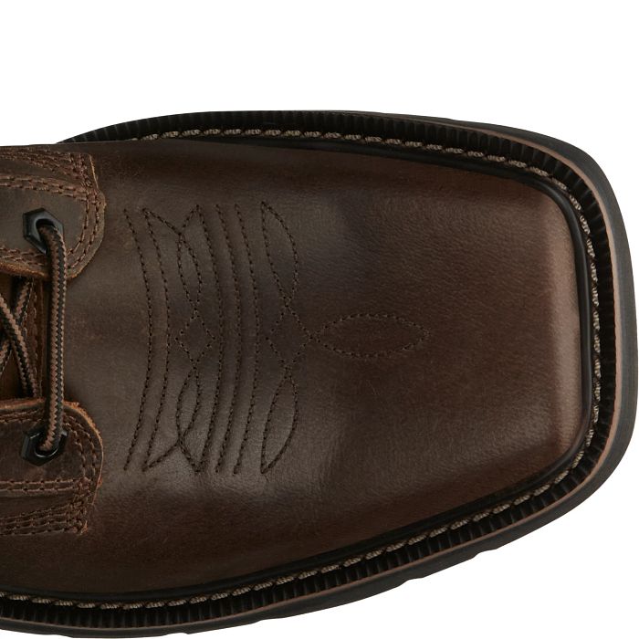 Justin Pulley 8" Work Boots (SE681 / Aged Bark)