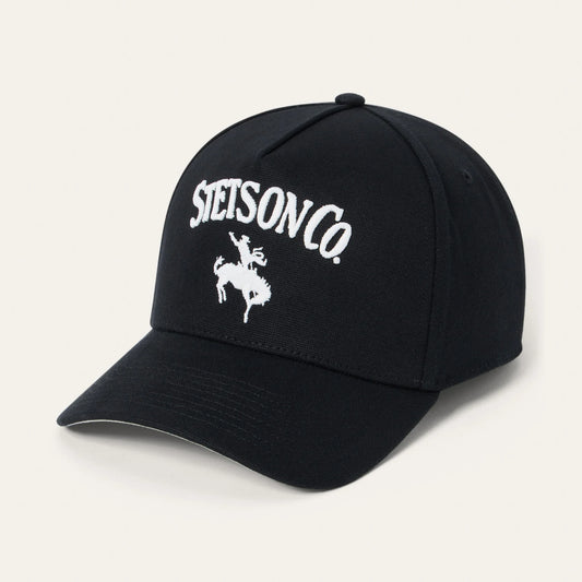 Stetson Canvas Rider Trucker Hat Snapback (SCSCTA-0010 / BLK)