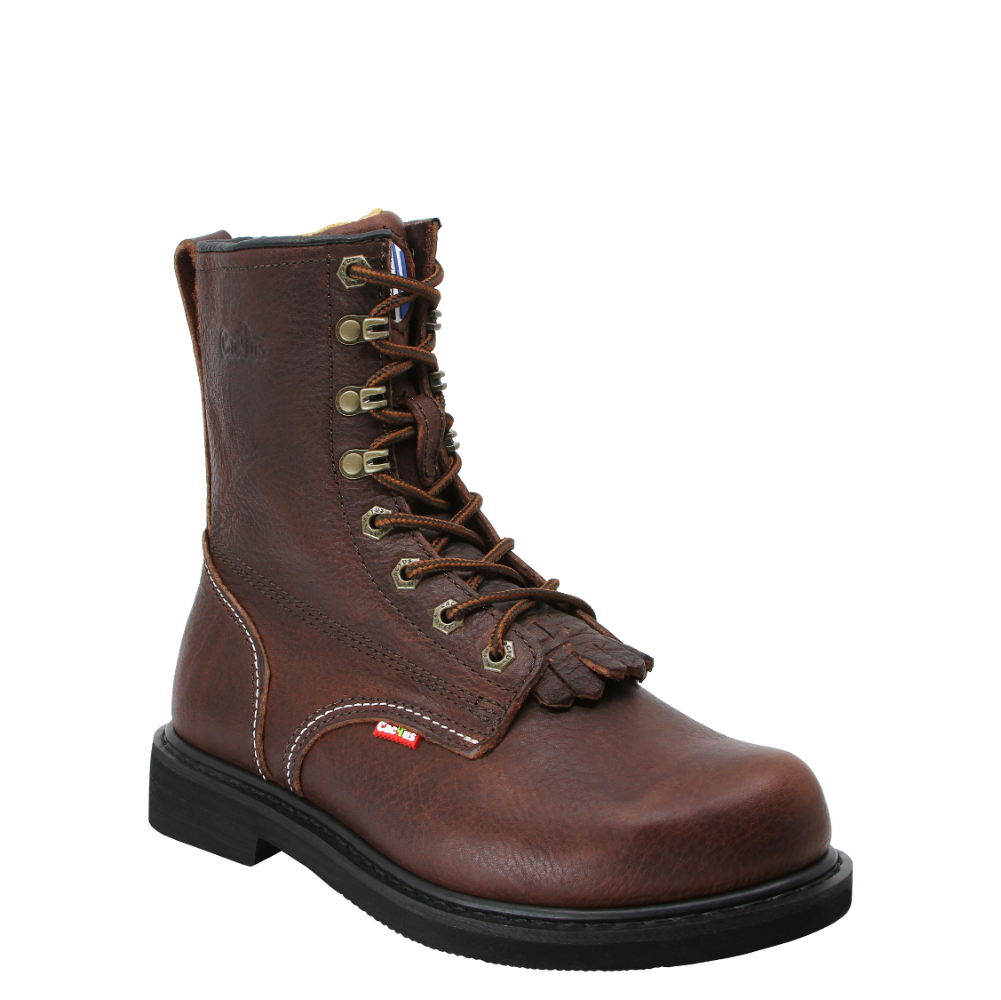 Botas de trabajo Cactus para hombre 8730 (marrón oscuro)