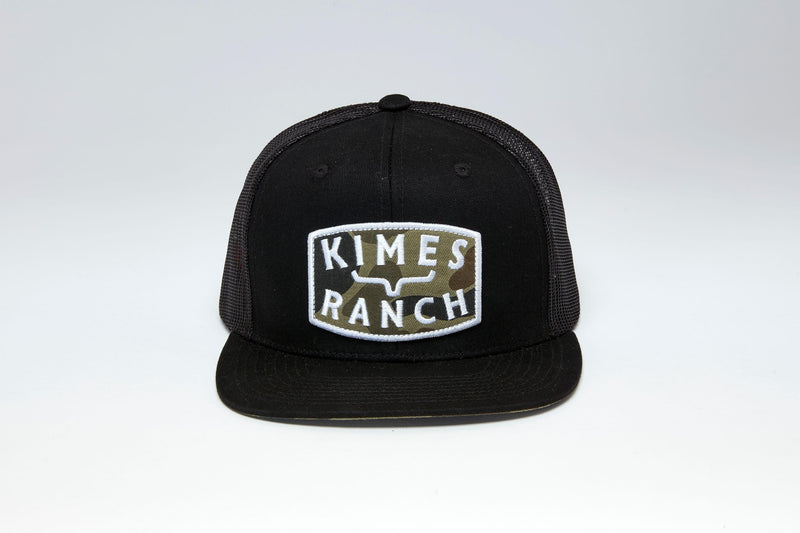 Kimes Ranch Roy Black Snapback
