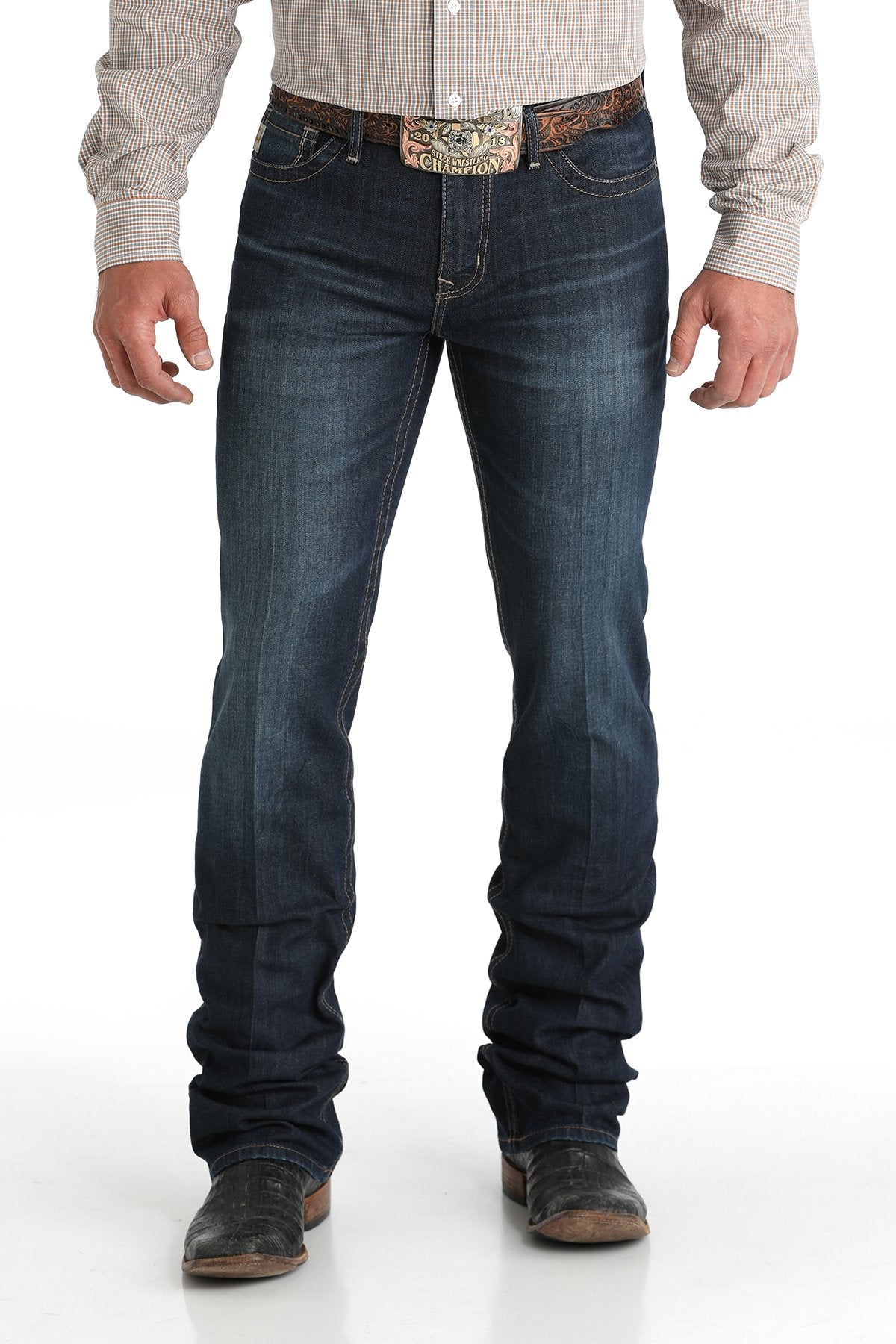 Cinch Men's Slim Fit Ian Jeans (MB59736001 - Rinse)