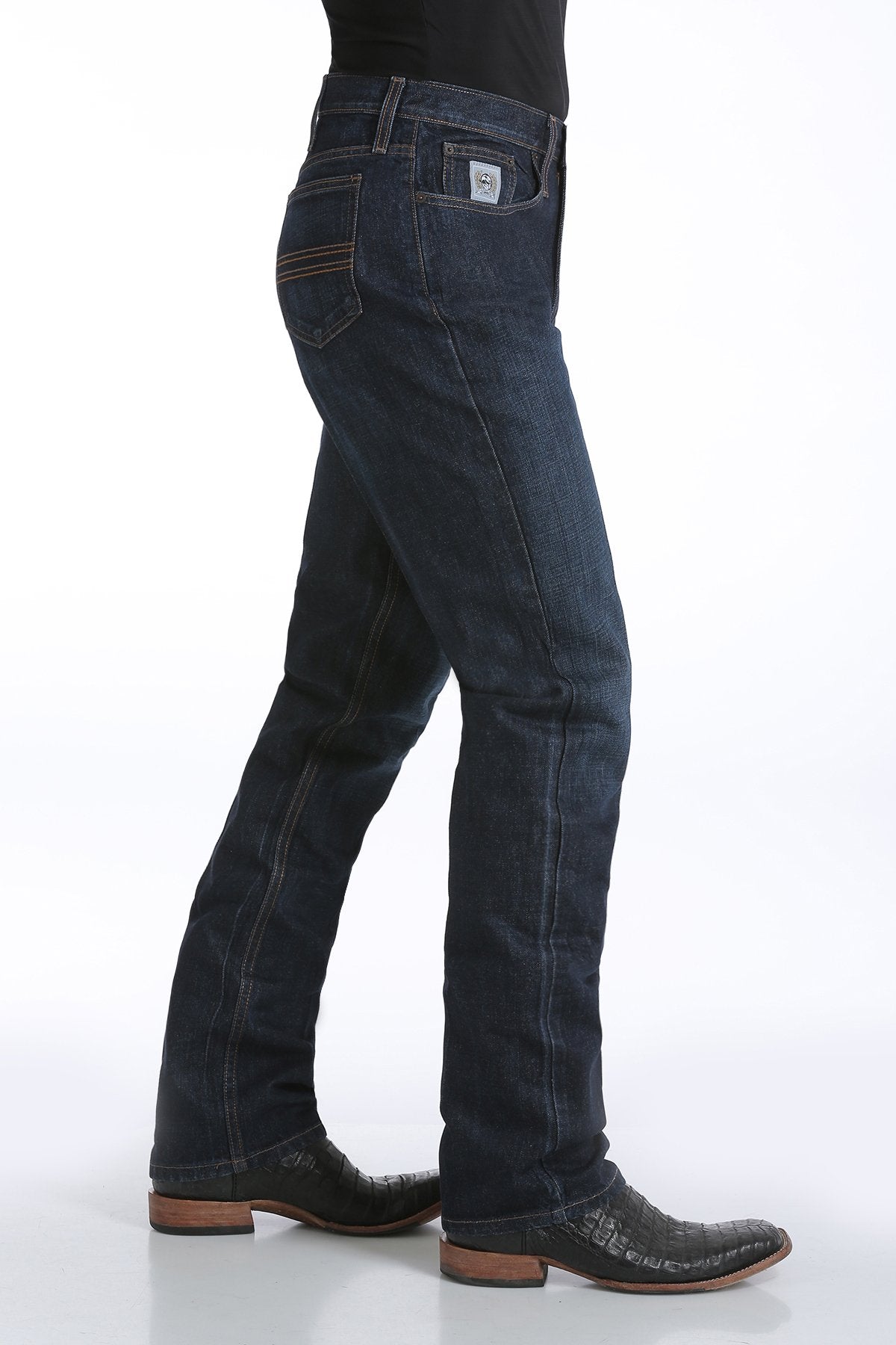 Cinch Men's Slim Fit Silver Label Jeans (MB98034002 - Dark Stone)