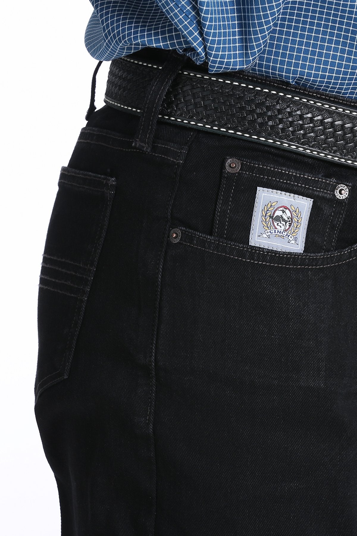 Cinch Men's Slim Fit Silver Label Jeans (MB98034012 - Black)