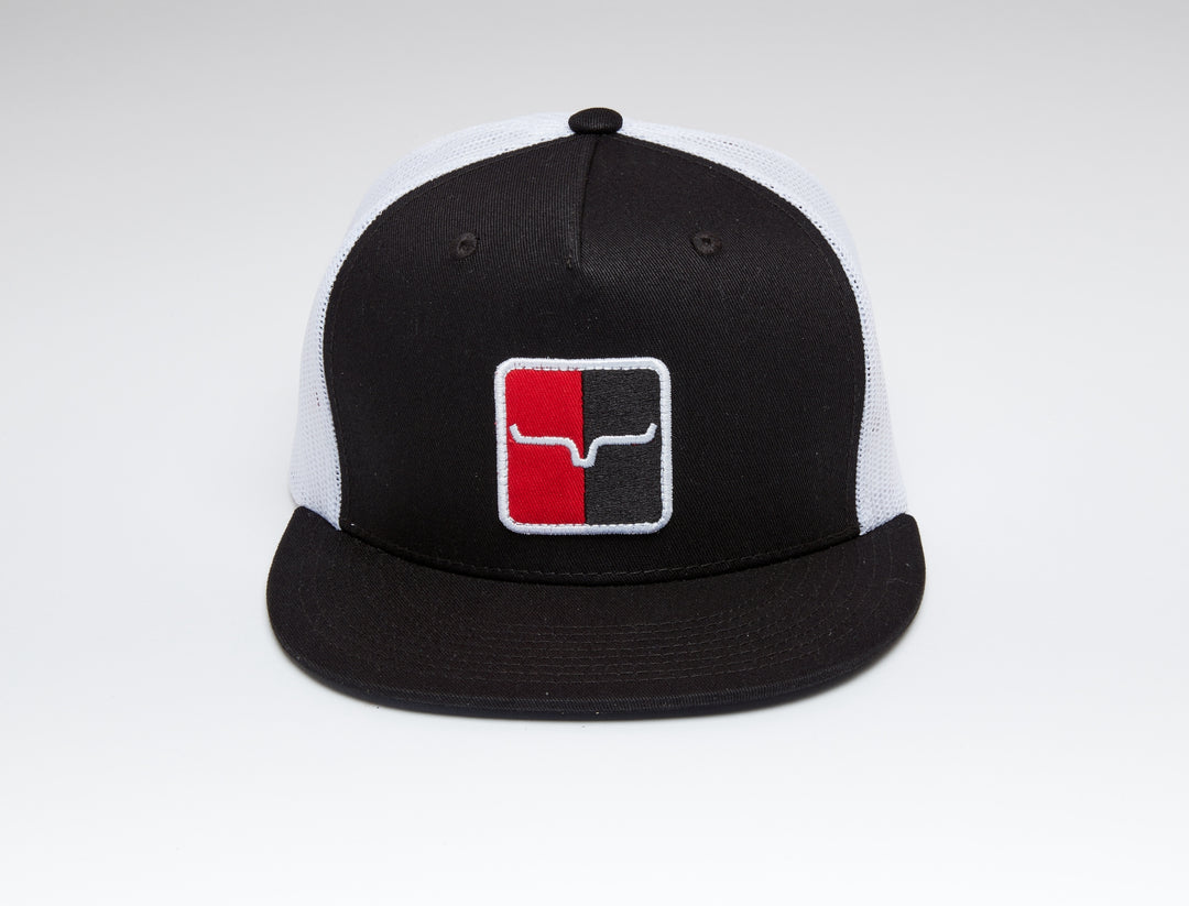 Kimes Ranch Mirror Trucker Snapback (Black)