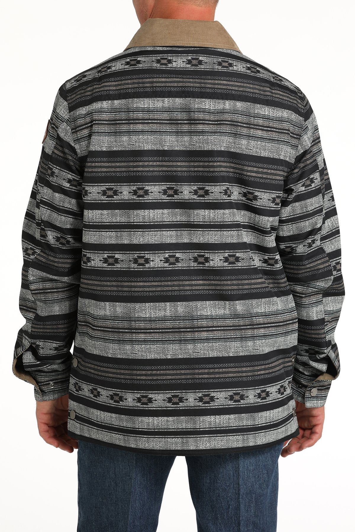 Abrigo Cinch para hombre (MWJ1069002 - Negro/Gris)