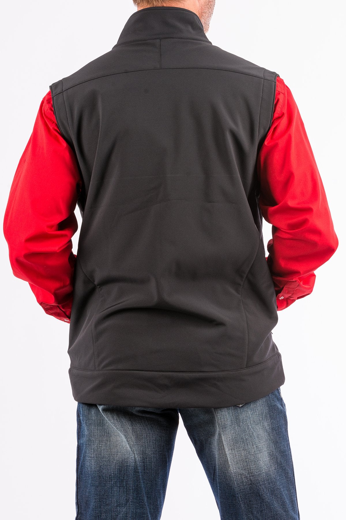 Cinch Men's Concealed Carry Pocket Bonded Vest (MWV1082001 - Black)
