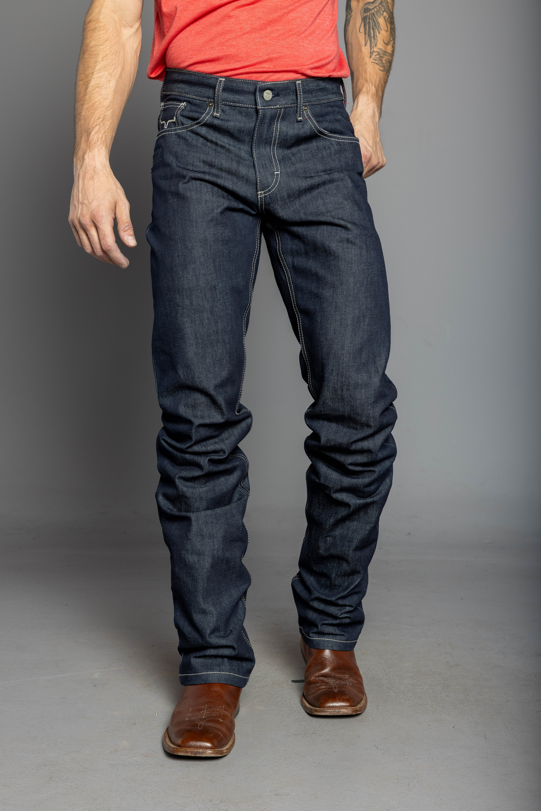 Kimes Ranch Men's Raw James Jeans