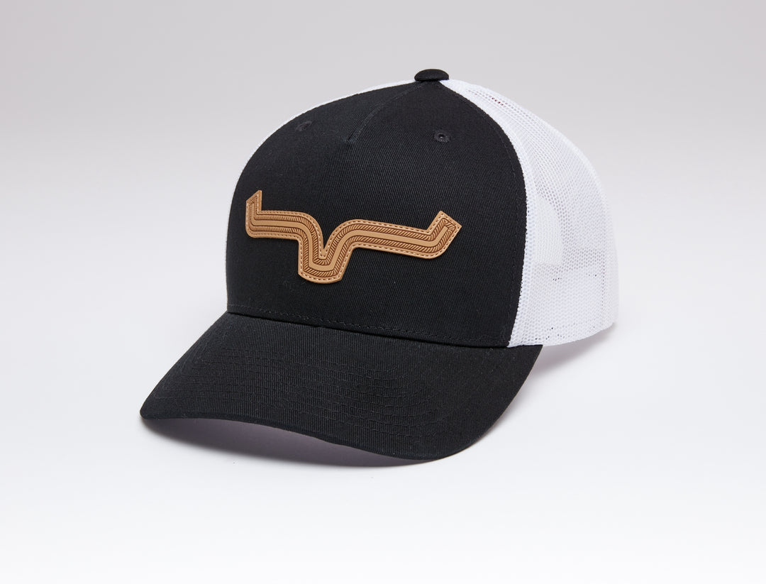 Kimes Ranch Roped LP Trucker Snapback (Black)