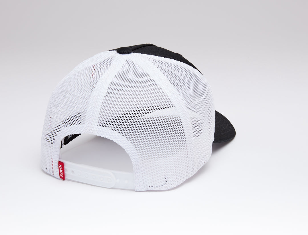 Kimes Ranch Roped LP Trucker Snapback (Black)