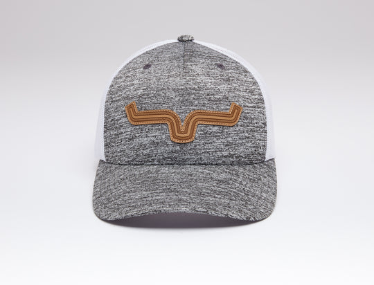 Kimes Ranch Roped LP Trucker Snapback (Grey Heather)