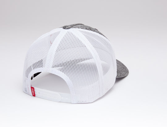 Kimes Ranch Roped LP Trucker Snapback (Grey Heather)