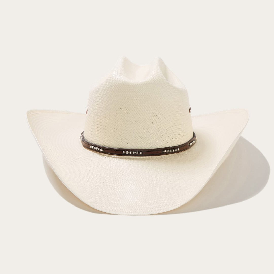 Sombrero vaquero de paja Stetson 10X Llano (SSLLNO-304281 Natural)