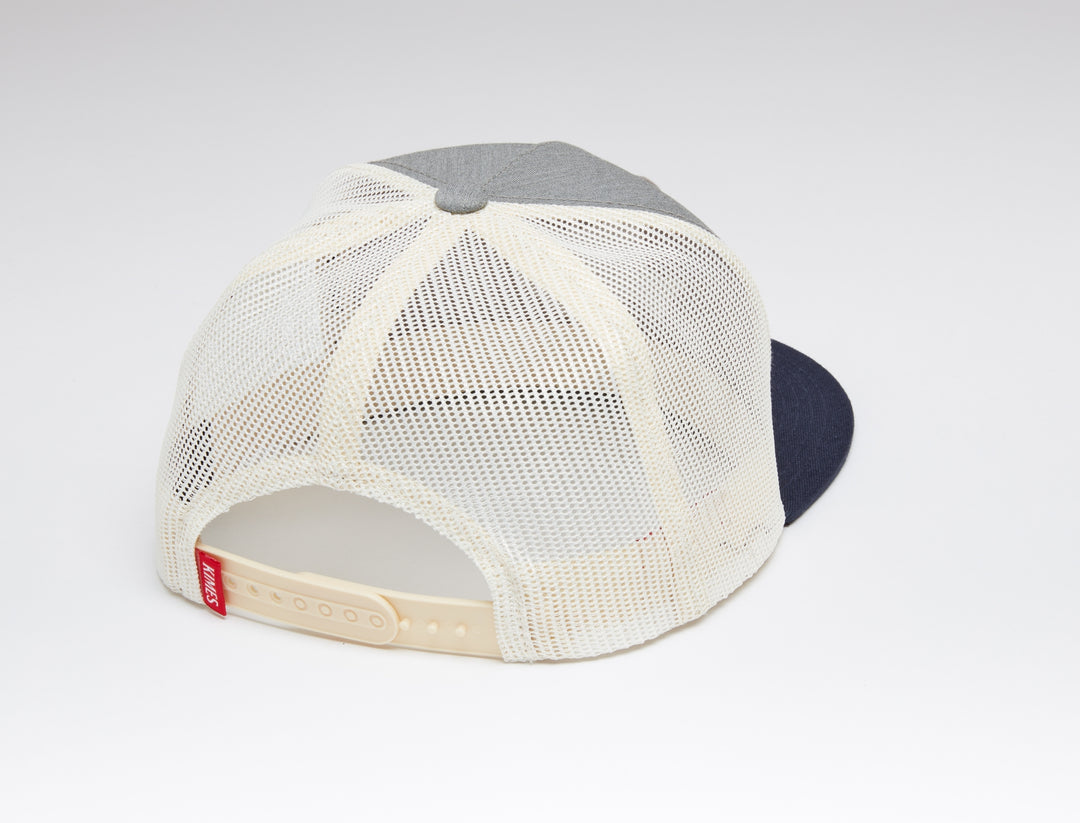 Kimes Ranch Texas Trucker Snapback (Grey Heather)