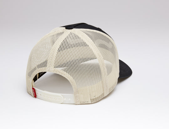 Kimes Ranch Tracker Trucker Snapback (Black)