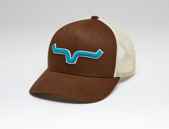 Kimes Ranch Tracker Trucker Snapback (Brown)