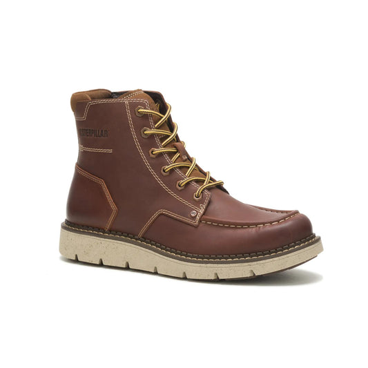 Caterpillar Men's Covert Boot (P725361 - Leather Brown - Soft Toe)