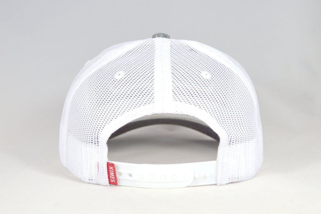 Kimes Ranch Weekly Trucker Snapback (Grey Heather)