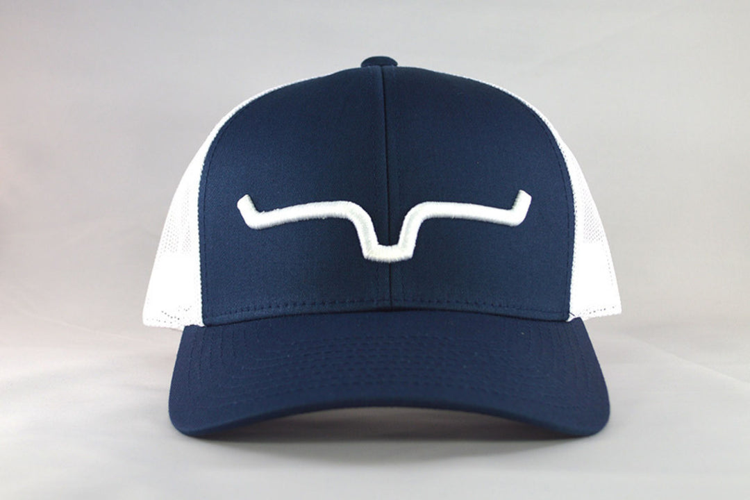 Kimes Ranch Weekly Trucker Snapback (Navy/White)