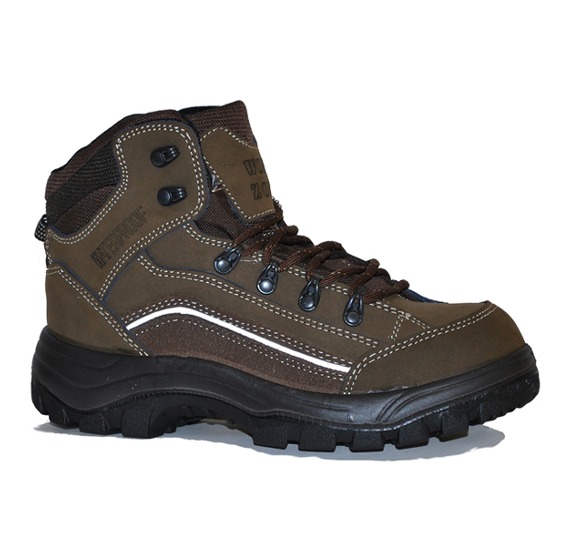 Botas de trabajo Work Zone N640 para hombre (punta blanda/oliva)