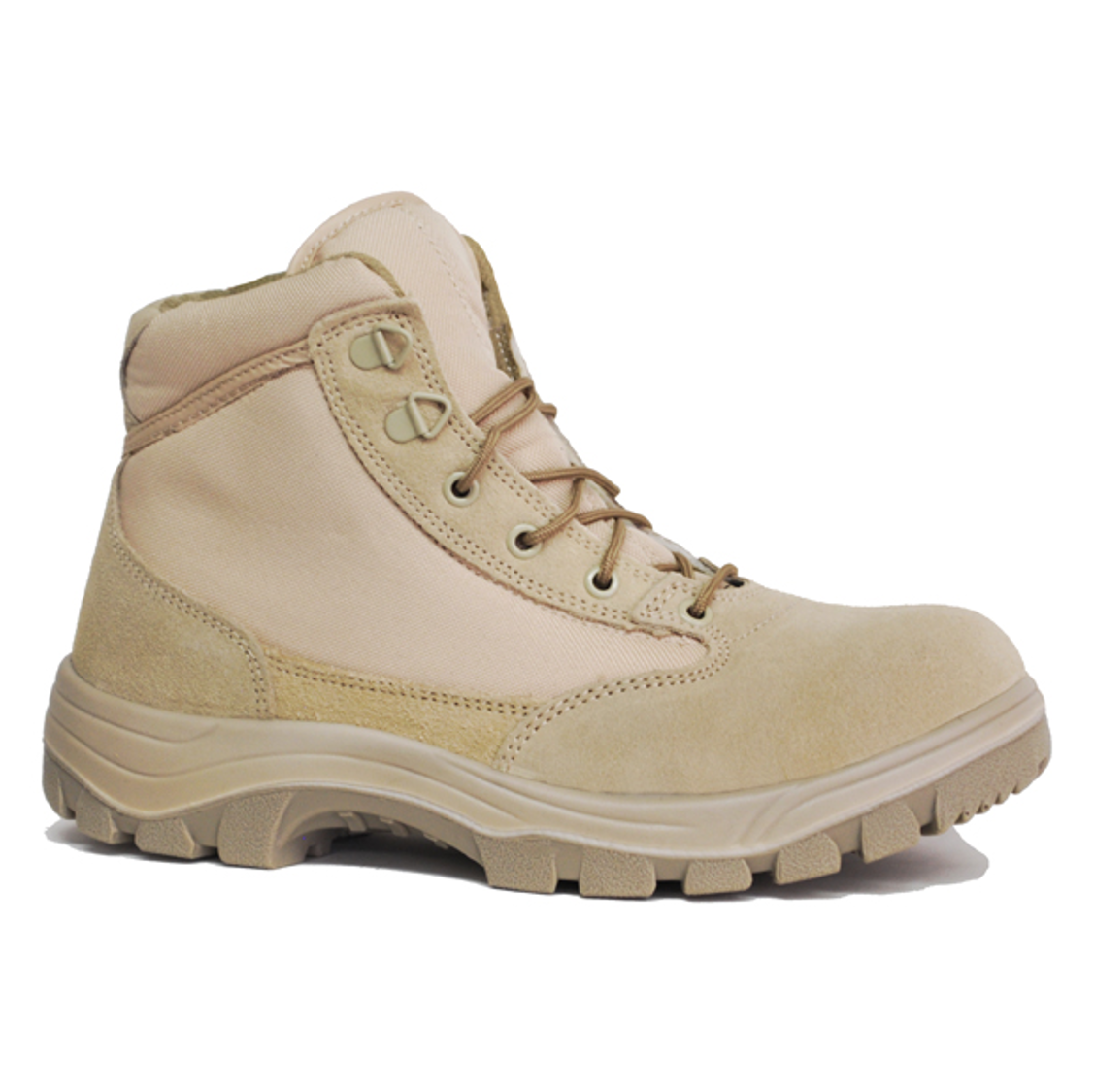 Botas de trabajo Work Zone N677 para hombre (punta blanda/arena)