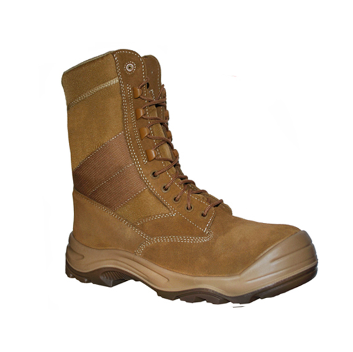 Botas de trabajo Work Zone N875 para hombre (punta blanda/coyote)