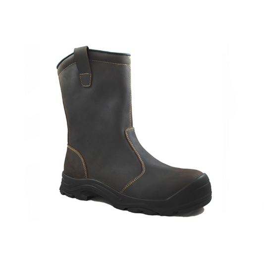 Work Zone Men's Work Boots N960 (Soft Toe / Brown)