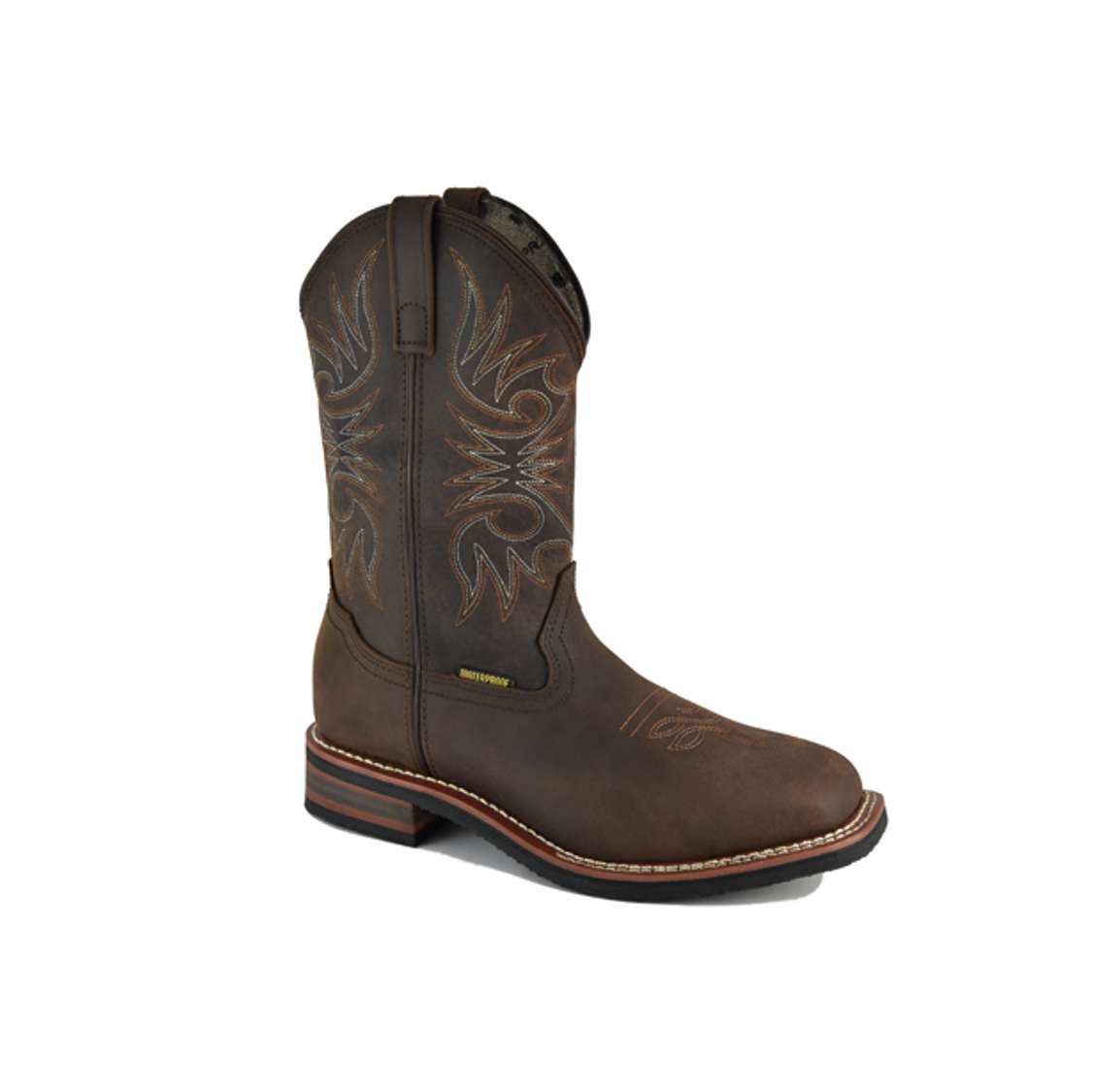 Work Zone Men's Work Boots N991 (Soft Toe / Brown)