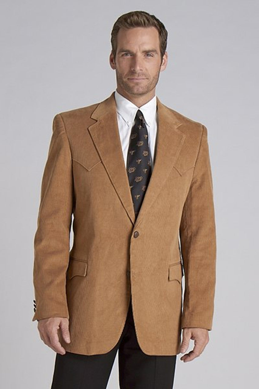 Circle S Lubbock Corduroy Sport Coat (CC4588 - Camel)