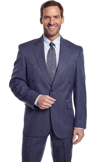 Circle S Heather "Vegas" Sport Coat (CC4076 - Heather Navy)