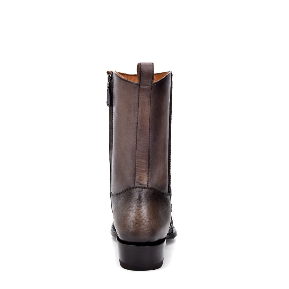 Botas Cuadra para hombre (CU498) 1J1XRS (Negro claro con costra)