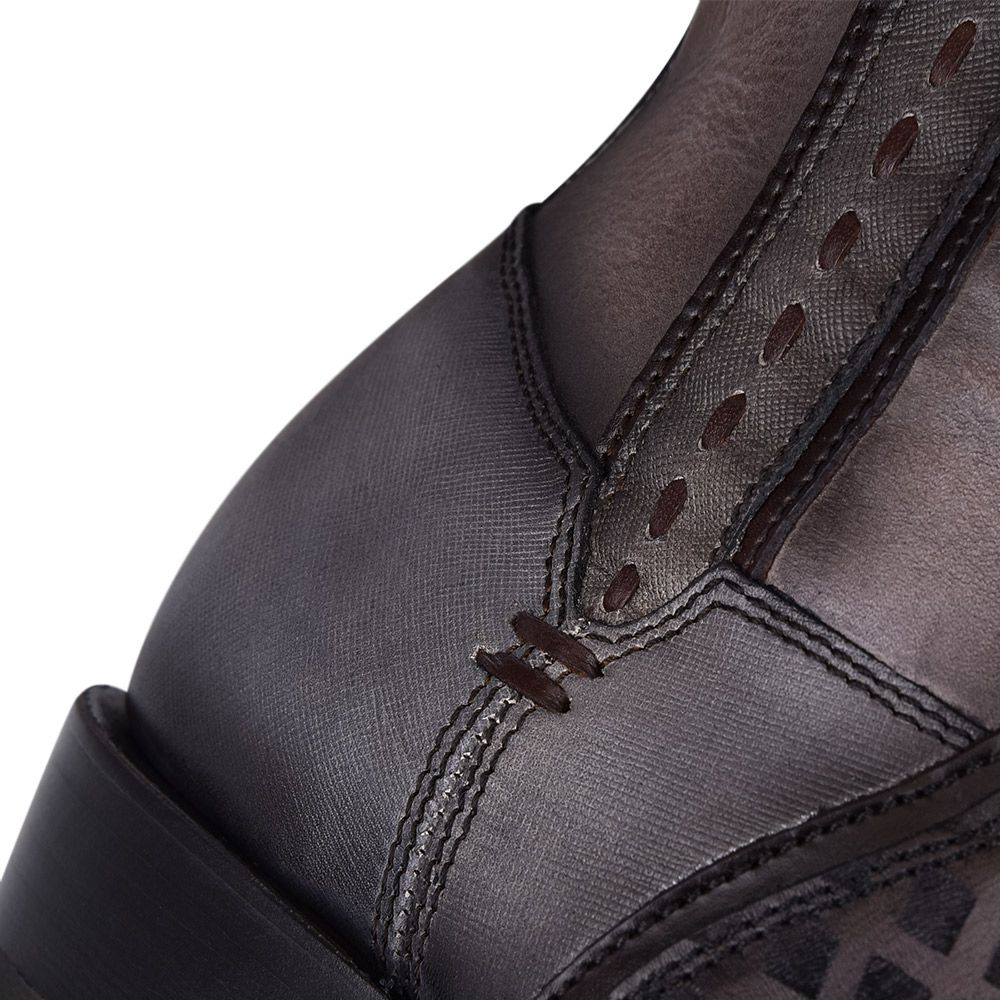 Botas Cuadra para hombre (CU498) 1J1XRS (Negro claro con costra)