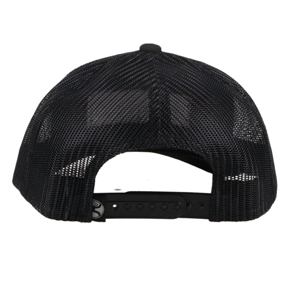 Gorra Hooey "Horizon" Odessa Fabric negra para hombre (2135T-BK)