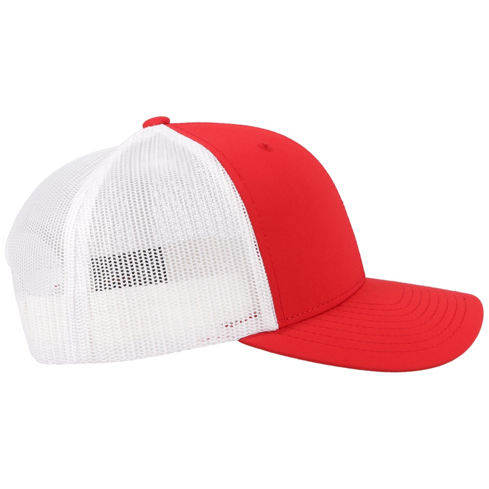 Gorra Hooey "Hog" roja/blanca para hombre (3029T-RDWH)