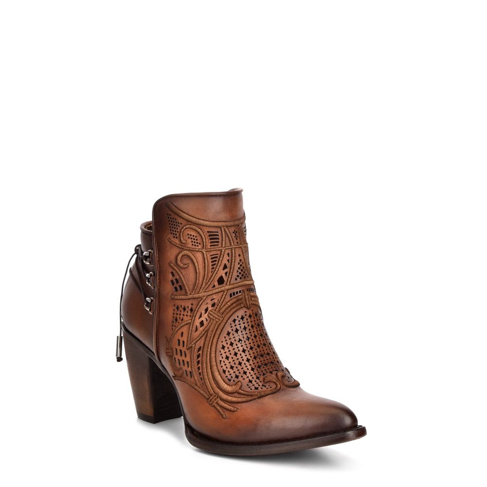 Cuadra Women's Ankle Boots 3F48RS (Crust Satro Castaño)