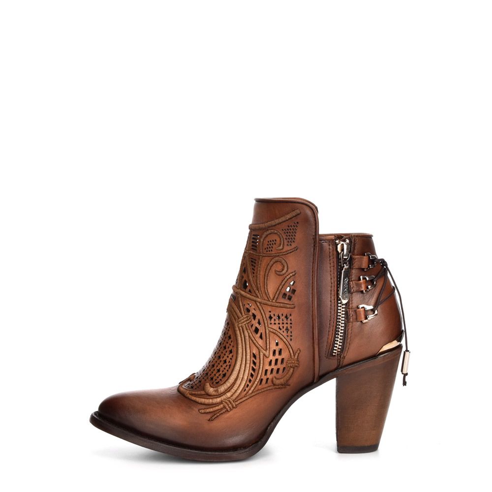 Cuadra Women's Ankle Boots 3F48RS (Crust Satro Castaño)