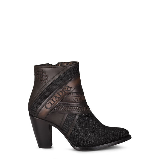Botines Mujer Cuadra 3F86MA (Mantarraya Negra)