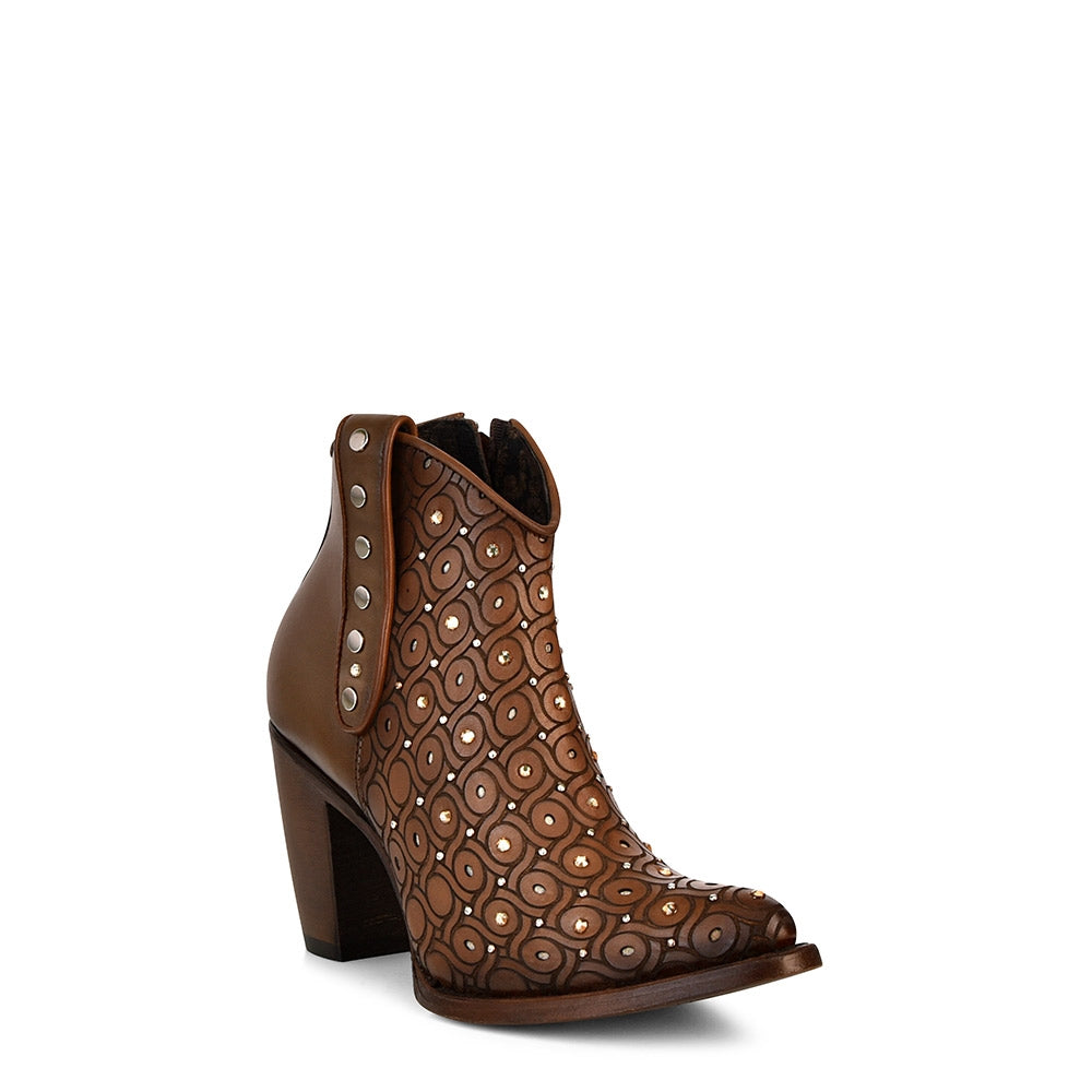 Cuadra Women's Ankle Boots 3F65RS (Crust Maple)
