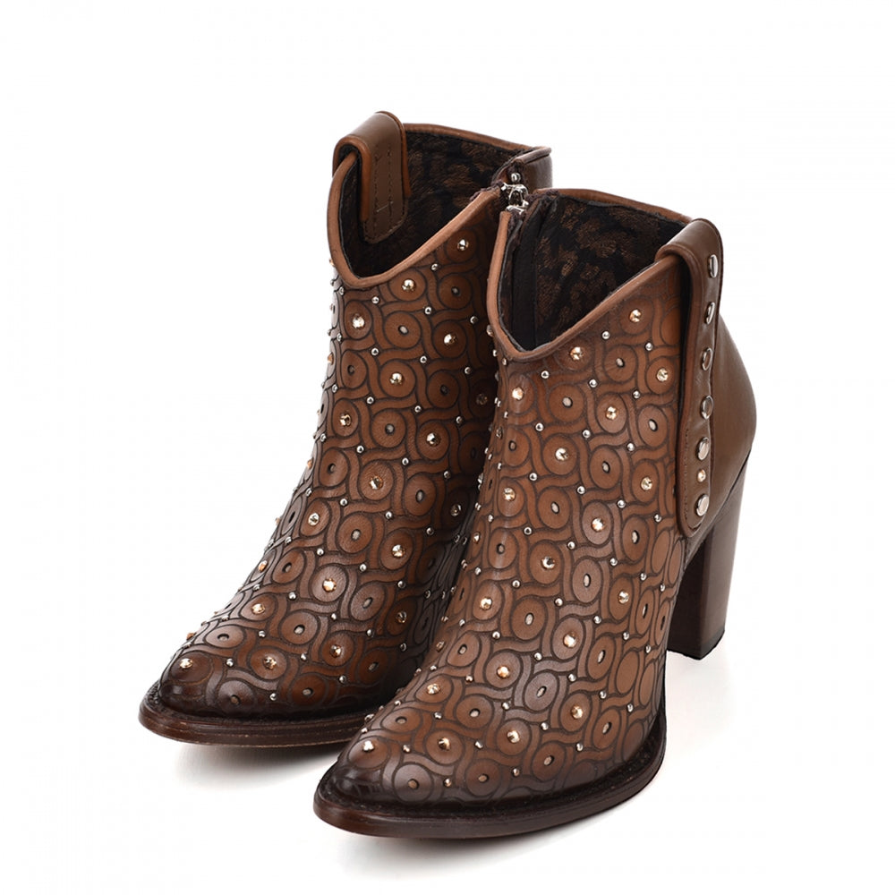 Cuadra Women's Ankle Boots 3F65RS (Crust Maple)