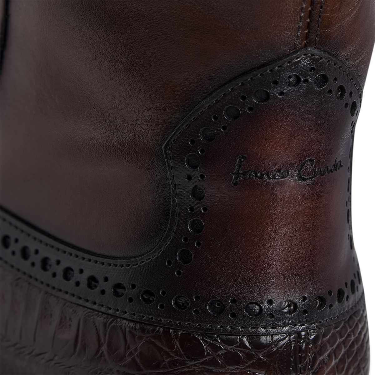 Cuadra Men's Boots 827FWTS (Caiman Cafe)