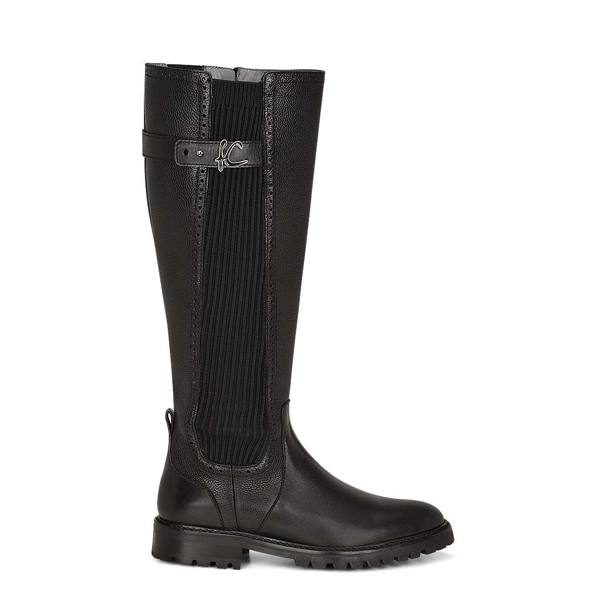 Botas Cuadra para mujer CF-94TTSRS (Res Ternera Inca / Res Bristol Black)