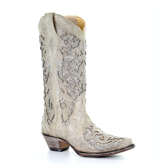Botas Corral para mujer (A3322-M / Blanco)