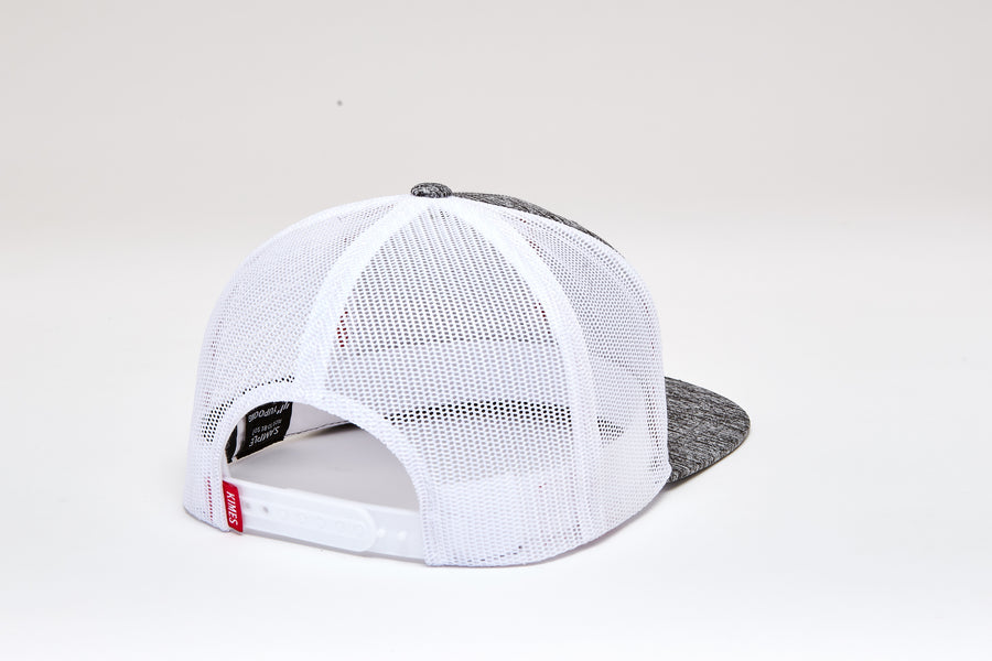 Kimes Ranch ATG Trucker Snapback (Grey Heather)