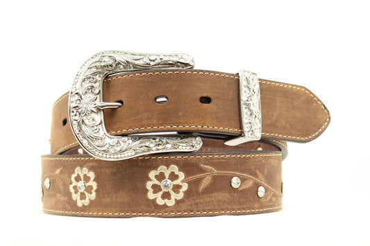 Ariat Women's Floral Rhinestones Belt (A1510202)