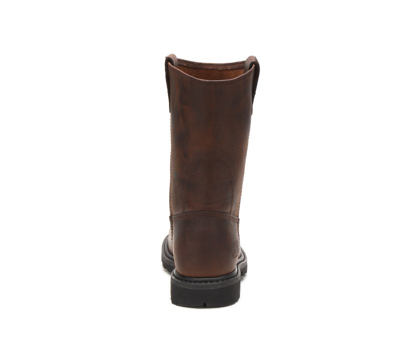 Bota de trabajo Caterpillar Revolver para hombre (P72191 - Marrón - Punta blanda)