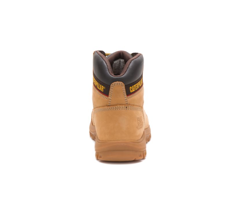 Bota de trabajo Caterpillar Outline para hombre (P74086 - Honey Reset - Punta blanda)