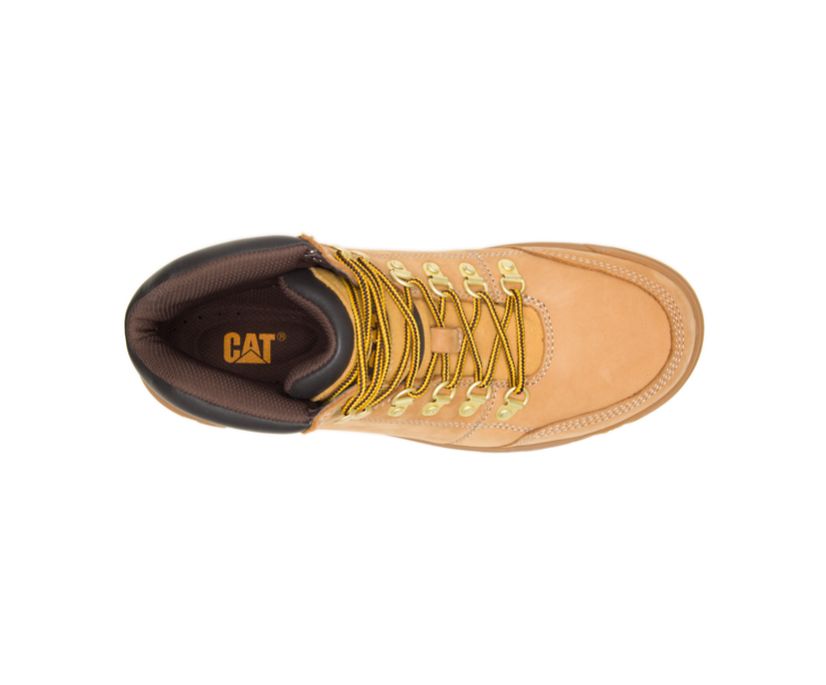 Bota de trabajo Caterpillar Outline para hombre (P74086 - Honey Reset - Punta blanda)