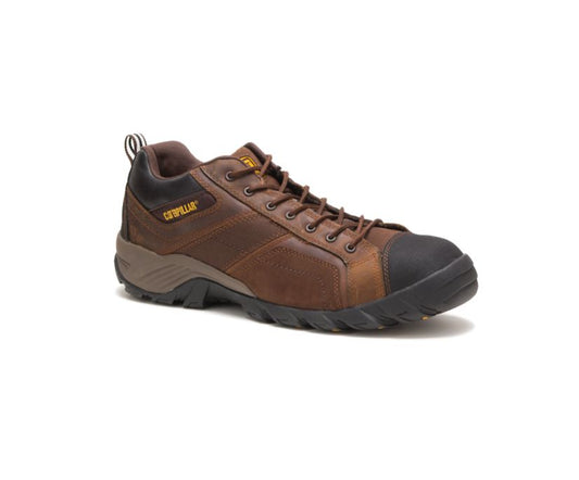 Caterpillar Men's Argon Composite Toe Work Shoe (P89957 - Dark Brown)