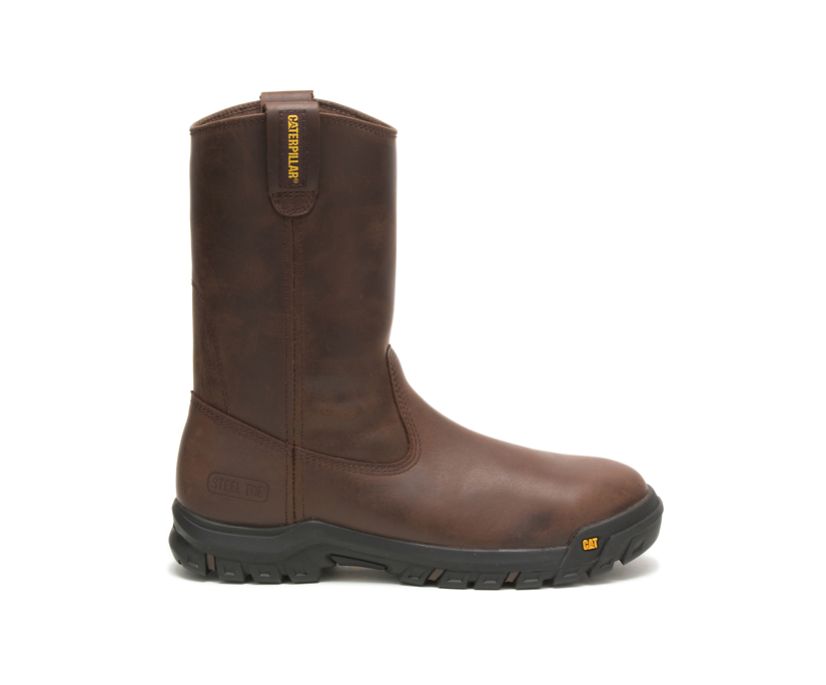Caterpillar Men's Drawbar Steel Toe Work Boot (P91155 - Summer Brown - Steel Toe)
