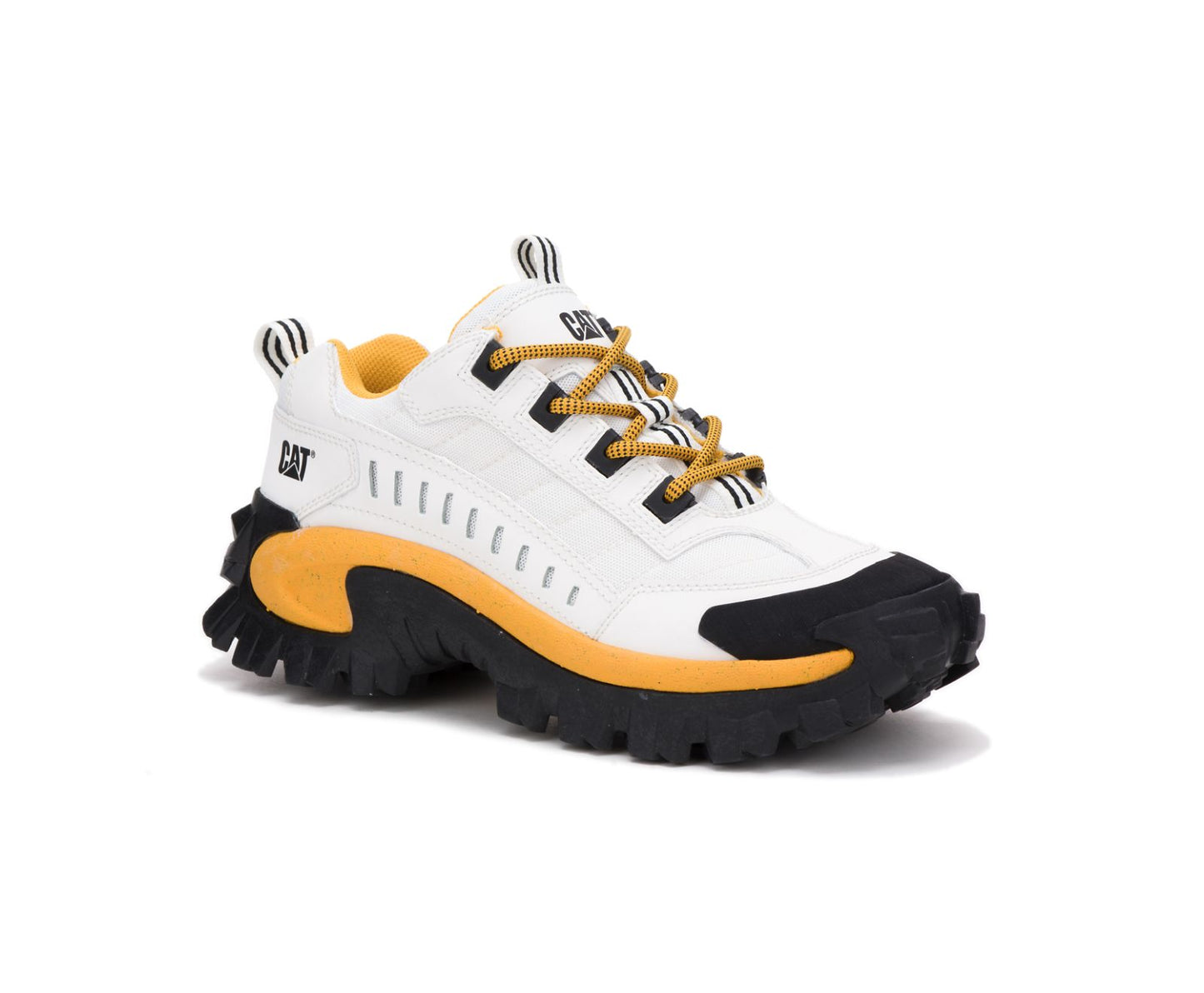 Caterpillar Intruder Shoes (P723902 - White/Yellow)